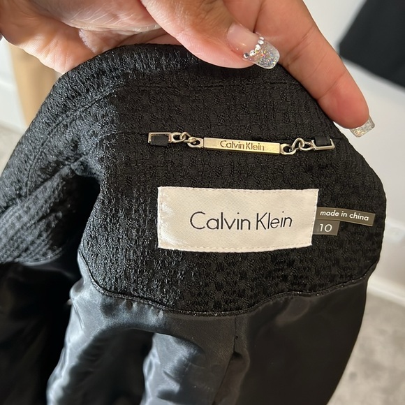 NWT Calvin Klein Jaquard Suit Skirt Set - Picture 12 of 14